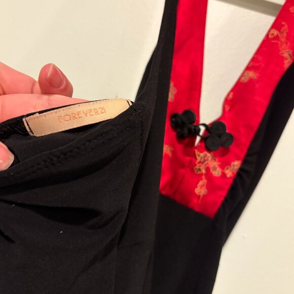 Chinese Brocade Inspired Halter Top - Size XS/S - Picture 2 of 3